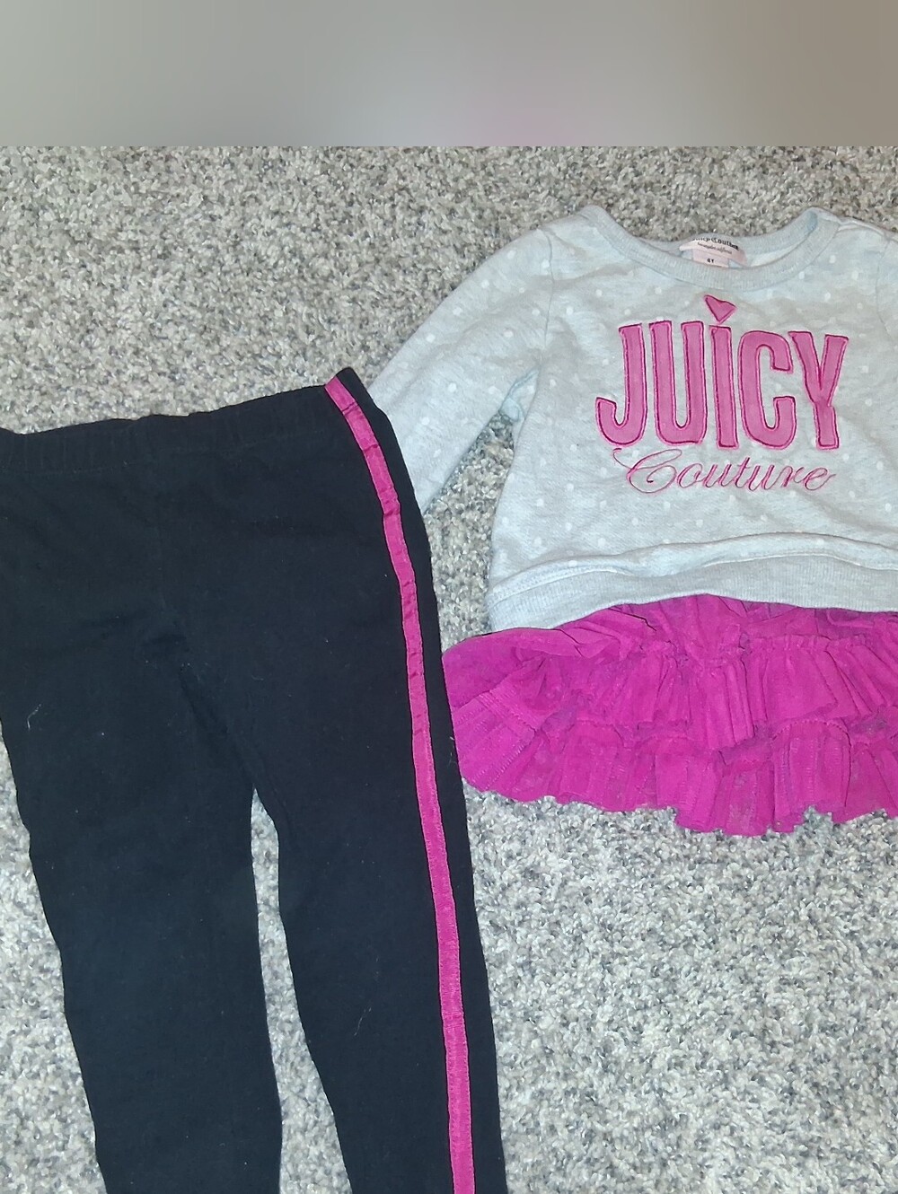 Toddler Girl's Juicy Couture Matching Set, 4T